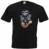 T-Shirt-Skull Gun