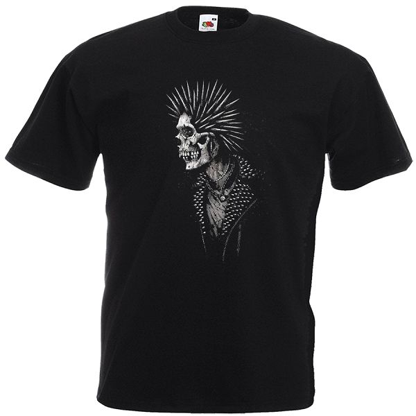 T-Shirt-Skull Punk