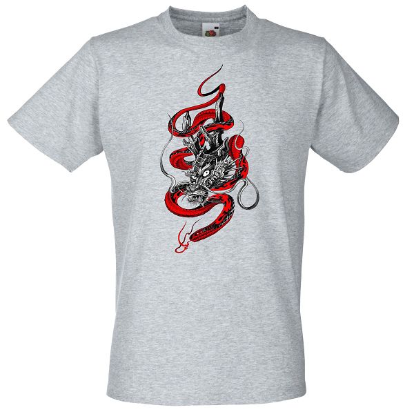 T-Shirt-Dragon Snake